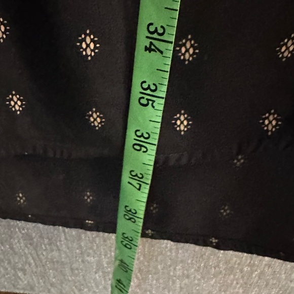 Old Navy Black snd Tan Sleeveless Swing Dress Size Medium Tall - Picture 11 of 11